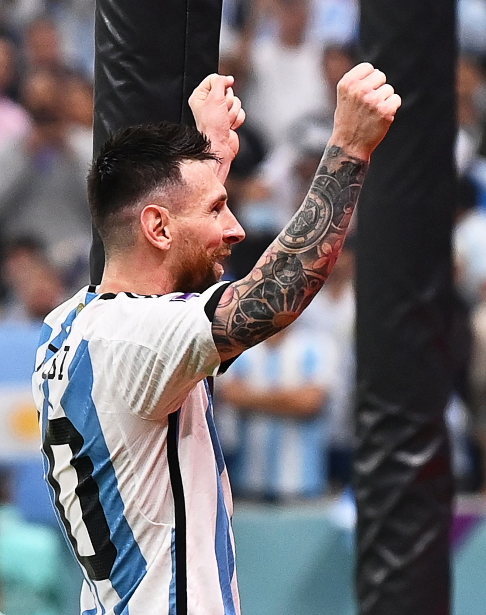 Las fotos de Messi contra Croacia