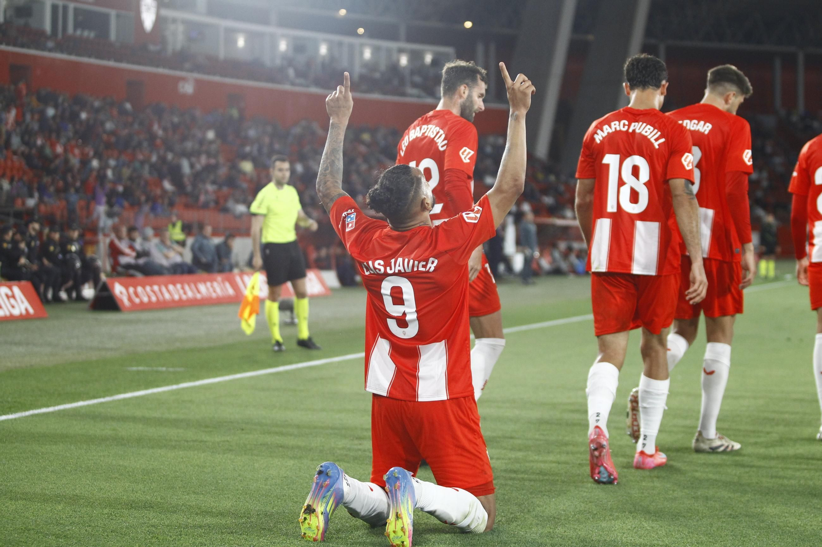 U.D. Almería-Racing Club Ferrol, en imágenes