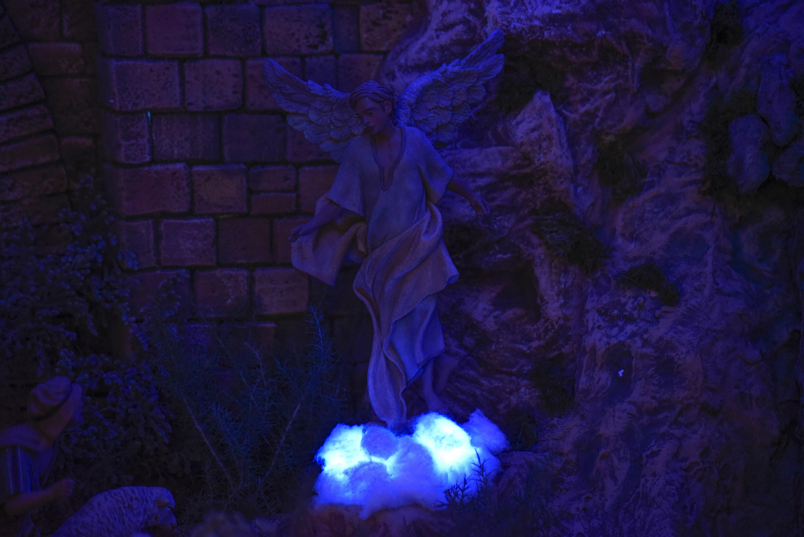 Fotos del belén del Museo Cruz Herrera en La Línea