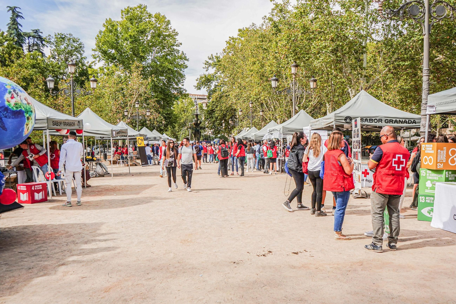 Así ha vivido Granada el Día de la Banderita de Cruz Roja: todas las imágenes