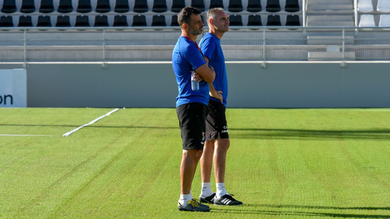 Las fotos del entrenamiento de la Balona previo al partido con el Águilas FC