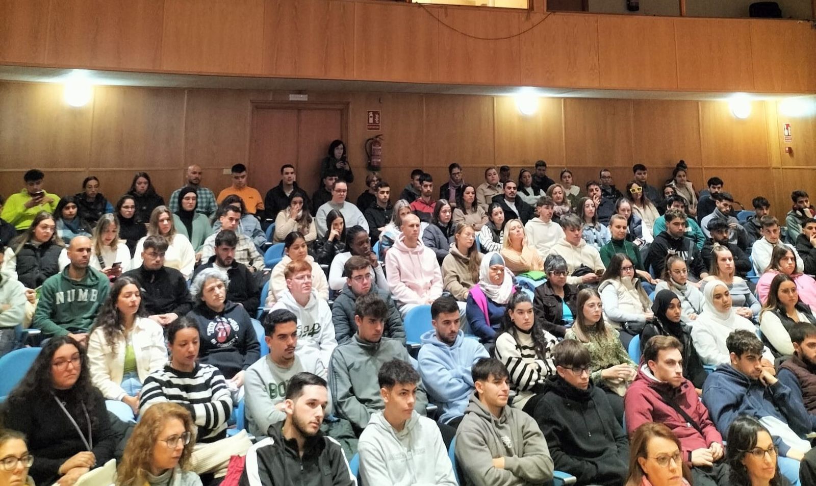 Los alumnos que han participado en las jornadas.