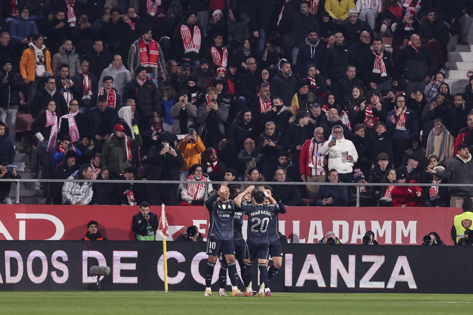 Las imágenes del Girona-Real Madrid