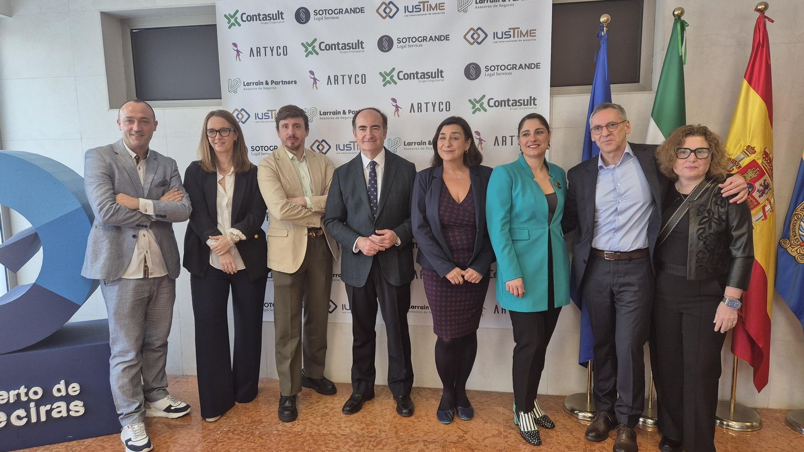 Los participantes en la jornada, este jueves.