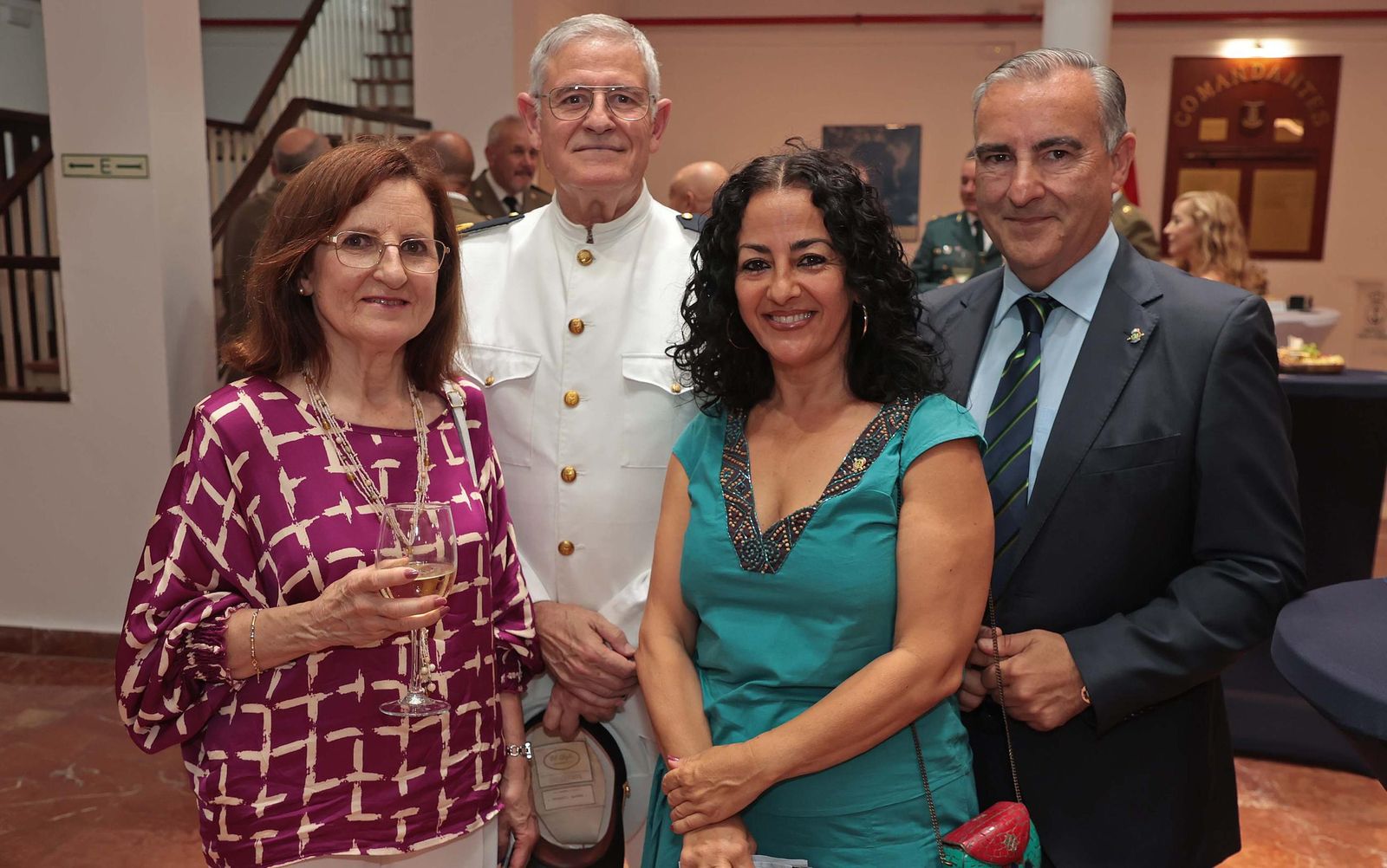 Fotos de la recepción de la Comandancia de Marina y la Autoridad Portuaria de la Bahía de Algeciras con motivo de la festividad de la Virgen del Carmen