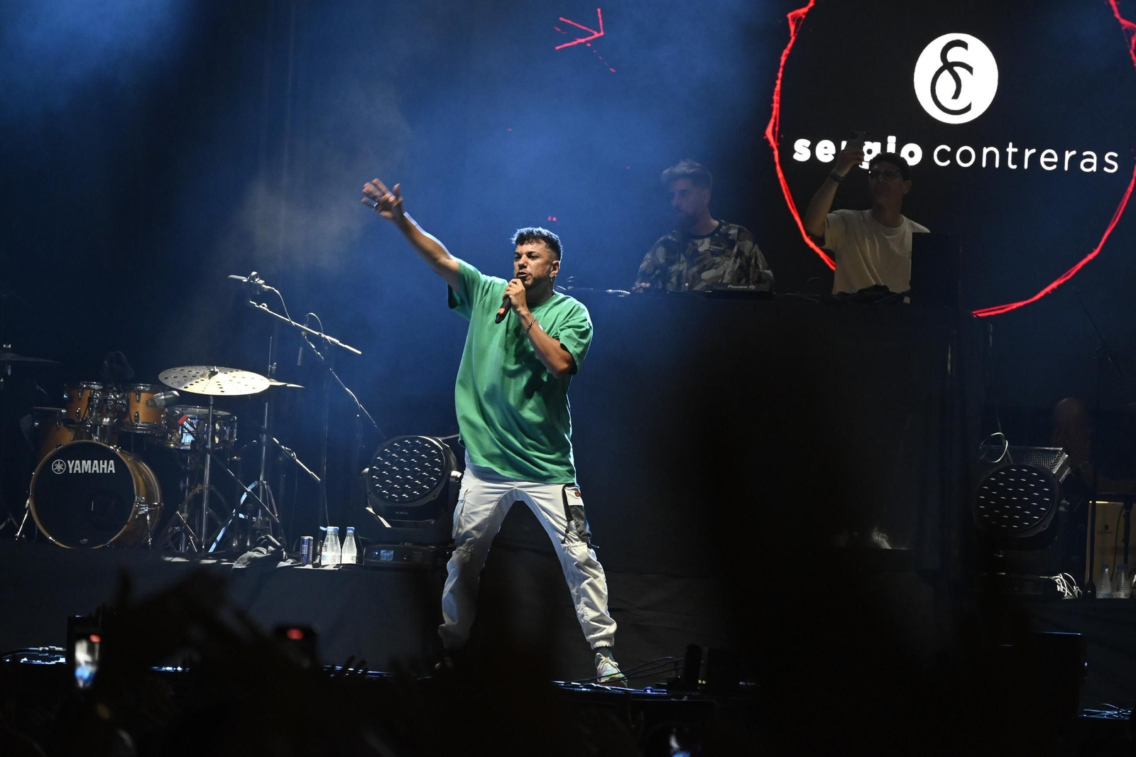 Imágenes del concierto de Sergio Contreras y Raule en las Colombinas