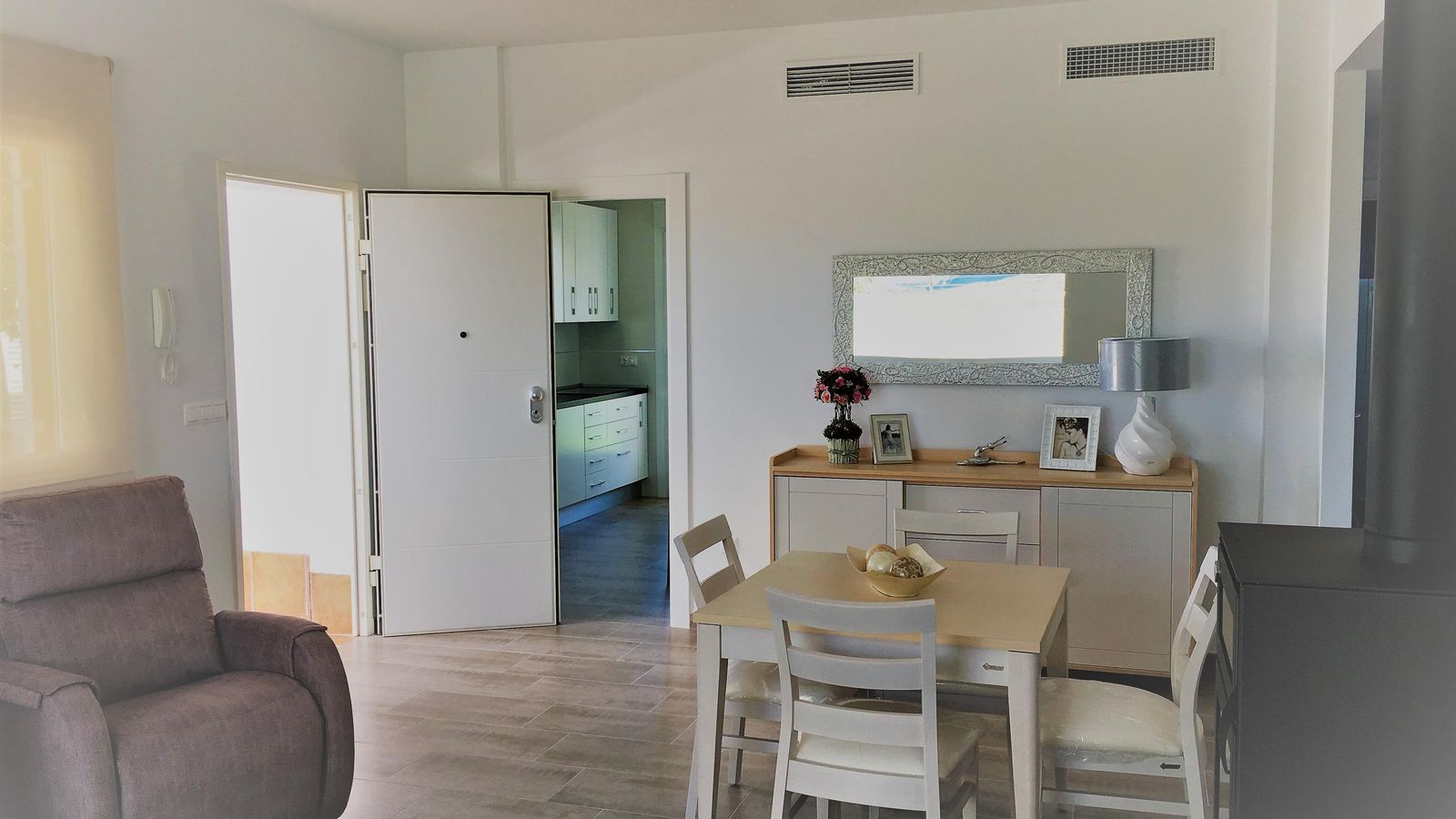 Interior de las viviendas edificadas.