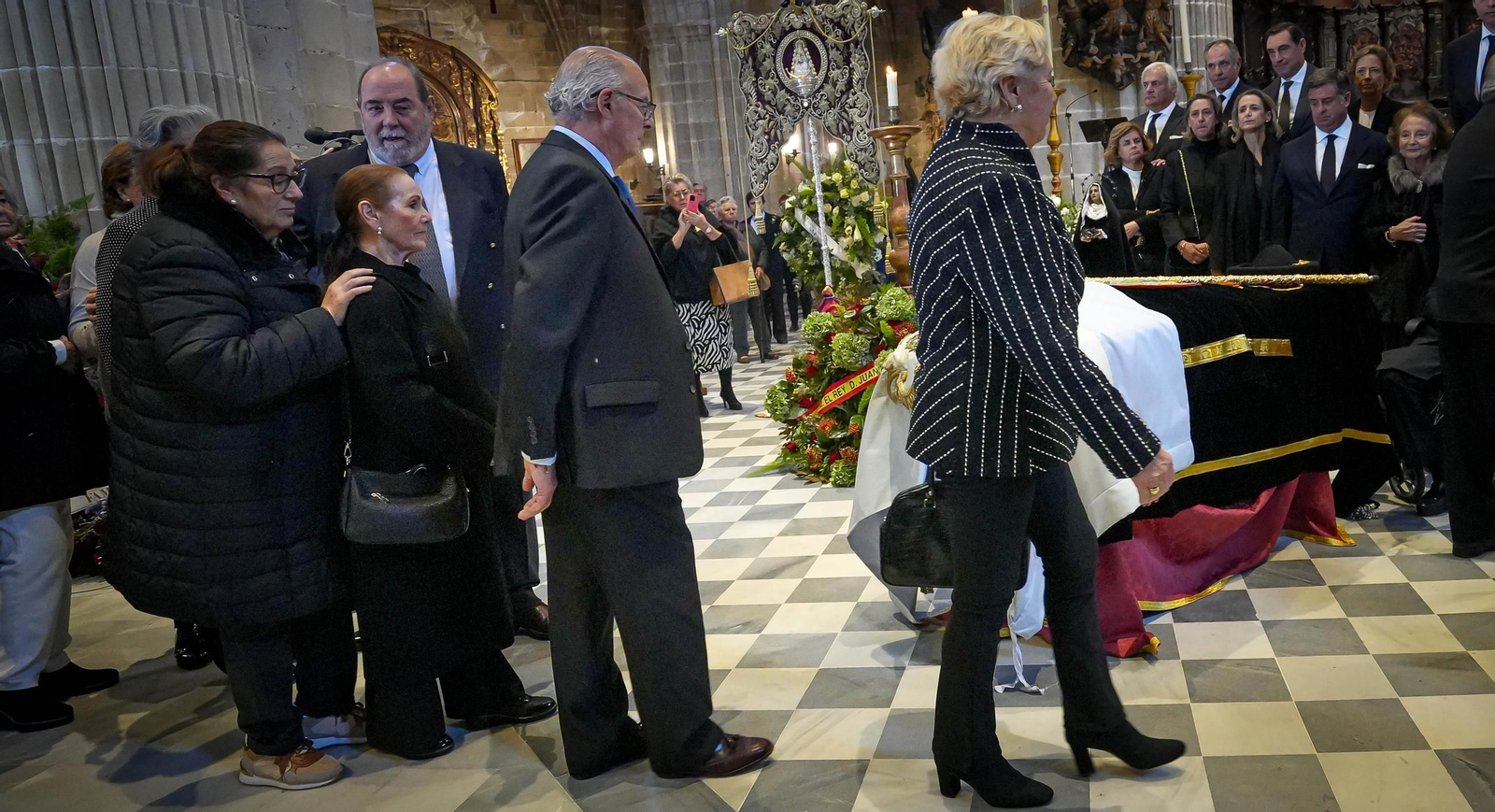 Imágenes del funeral de Álvaro Domecq en la catedral de Jerez