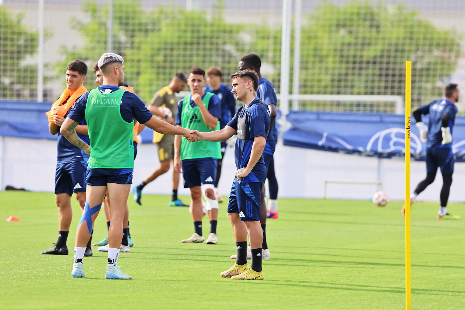 Entrenamiento del Recreativo de Huelva