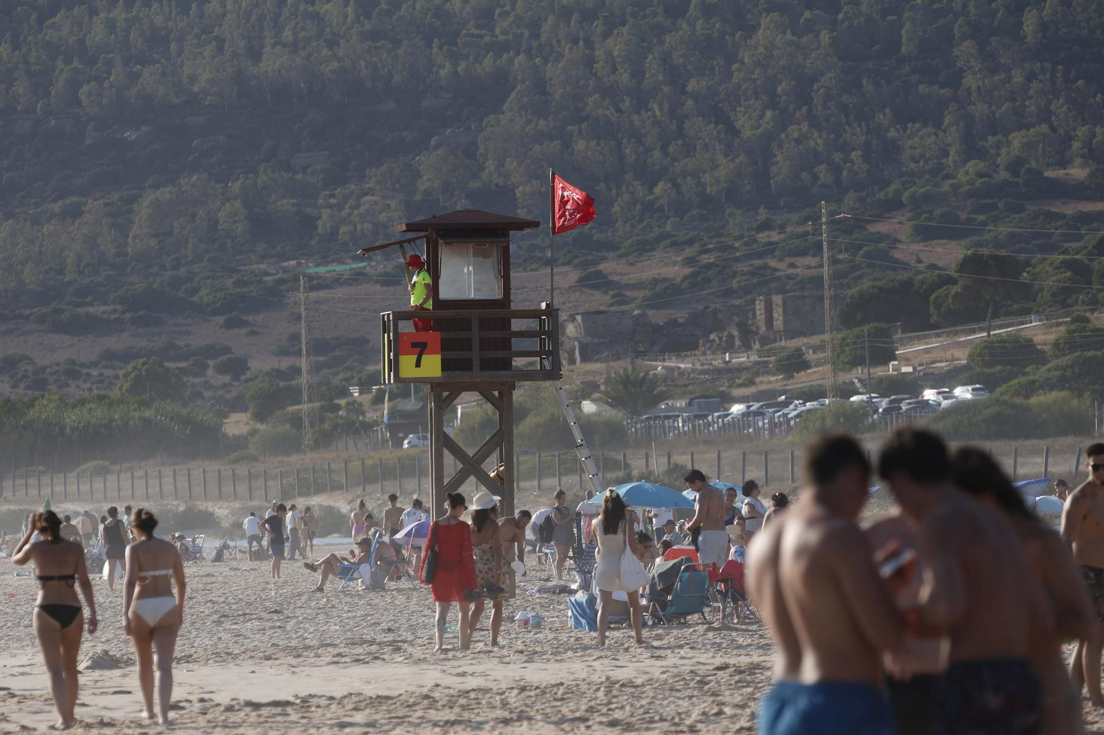 Las fotos del mar de fondo en las playas de Tarifa