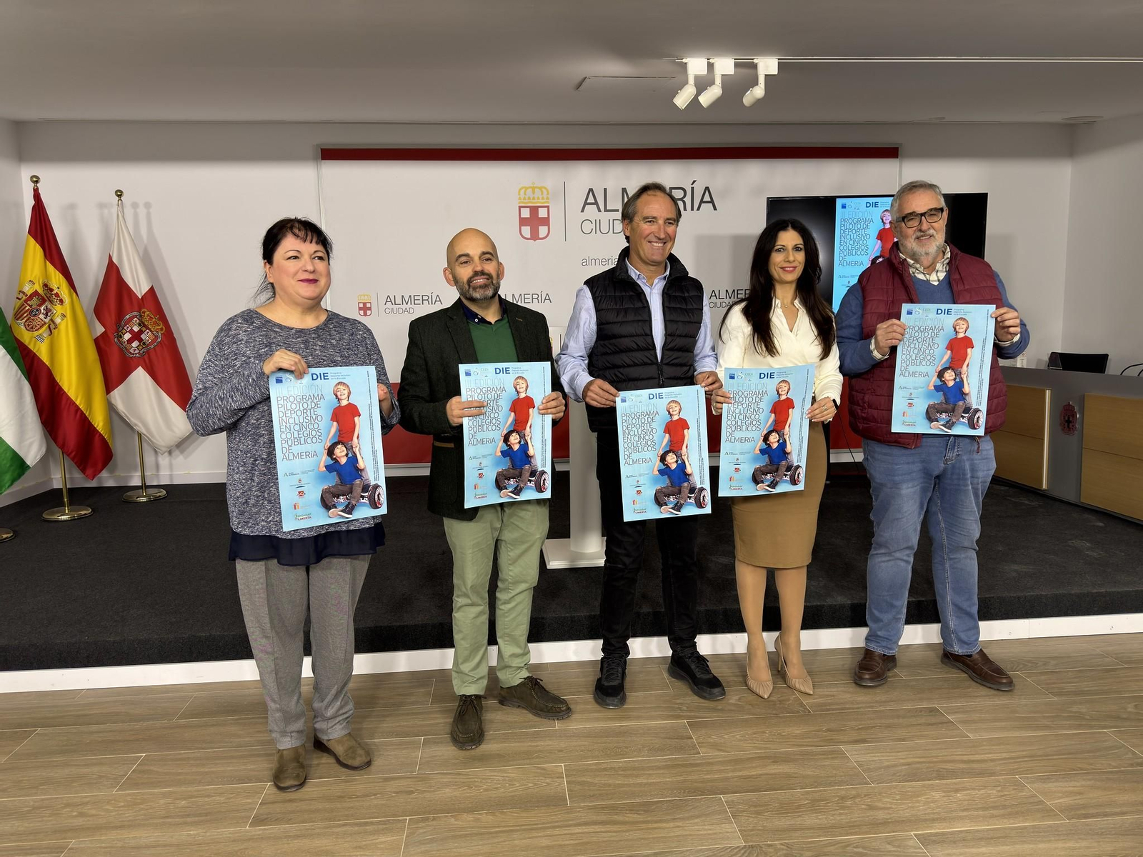 Presentación de la tercera edición del pograma que se va a desarrollar en cinco centros educativos de la provincia de Almería