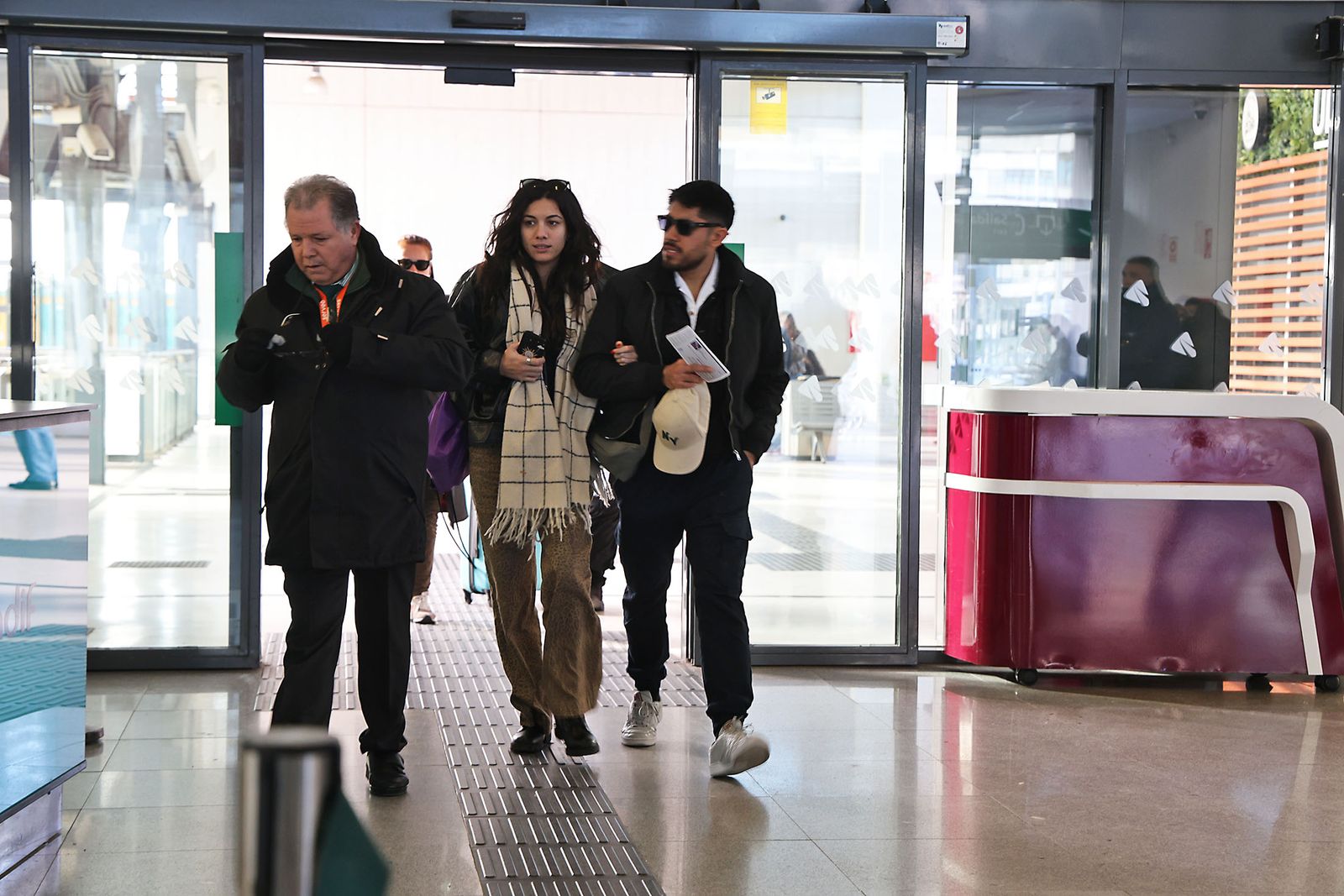 La estación de Huelva la mañana siguiente del trágico accidente