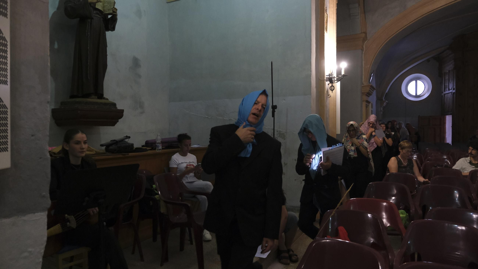 Ensayo general de la ópera de la academia musical de Vélez Blanco, en imágenes