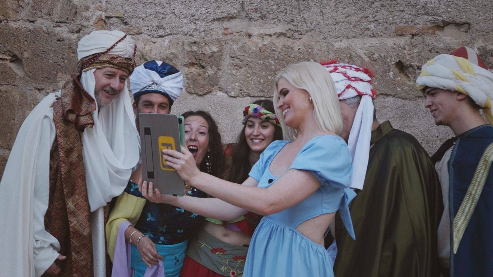 Adriana Abenia en 'La fiesta digital'