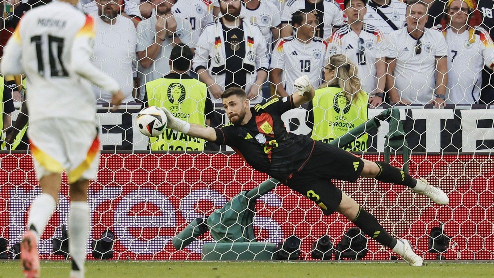 Las mejores fotos del España - Alemania