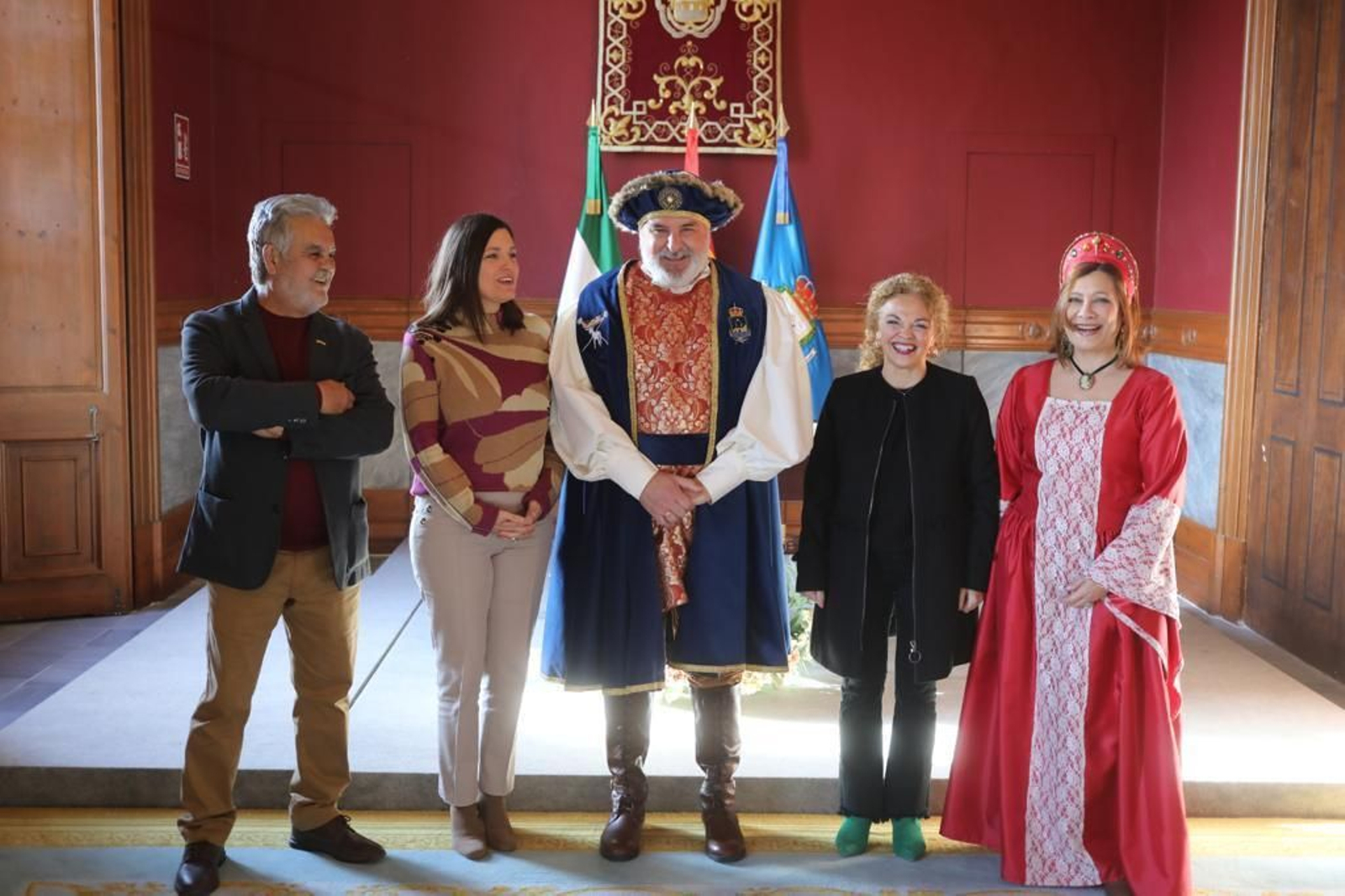 El Heraldo de los Reyes Magos, en el Ayuntamiento de San Fernando