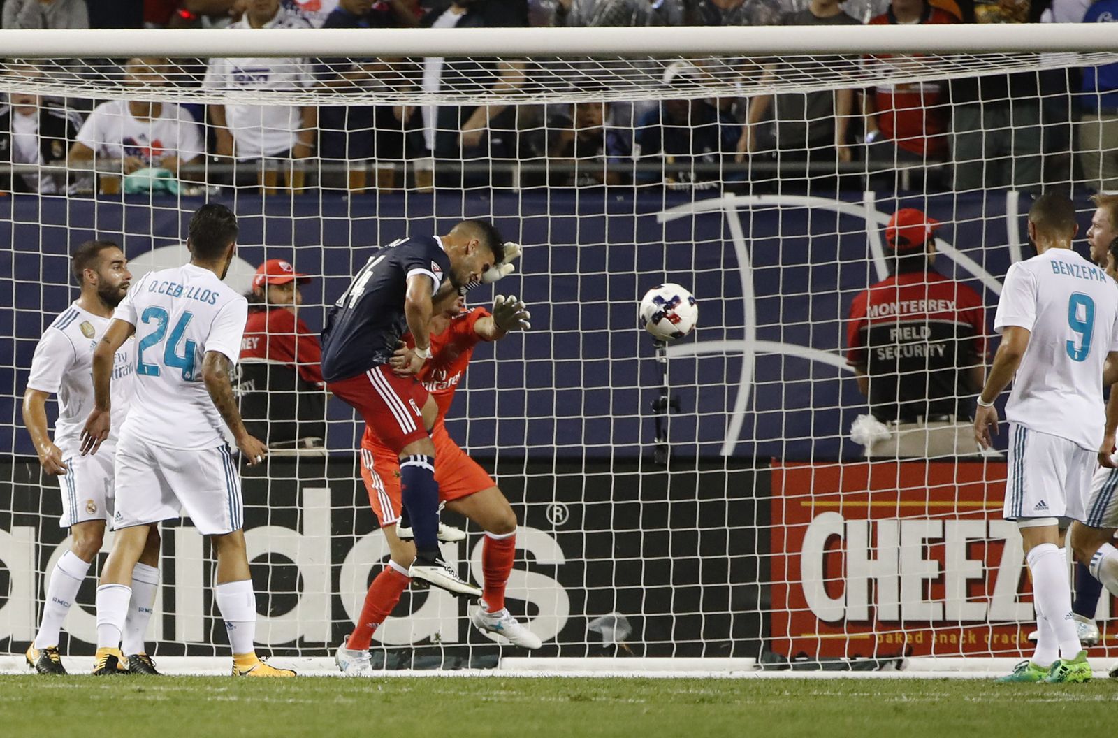 Imágenes del Real Madrid- Estrellas de la MLS