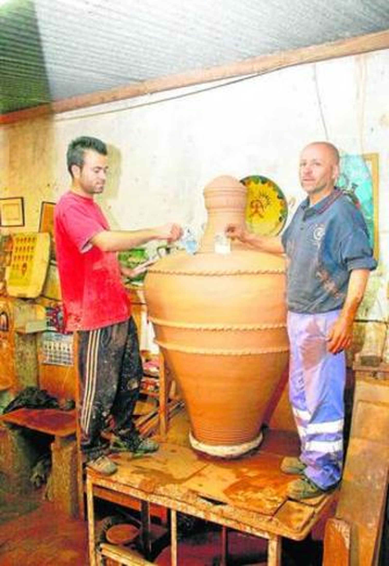 Una hucha de 1,50 de alto para ahorrar en tiempos de crisis