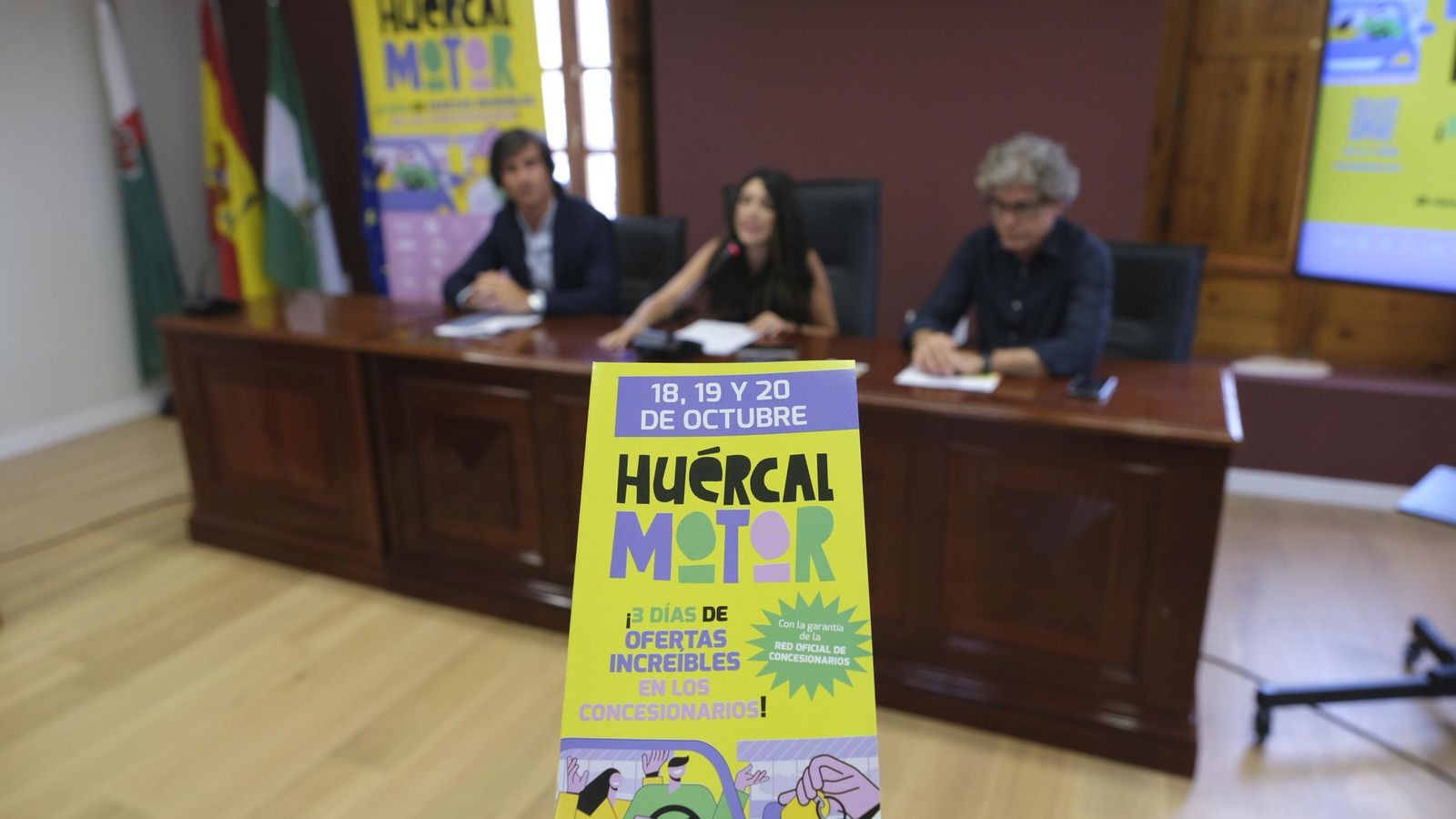 Cartel de Huércal Motor.