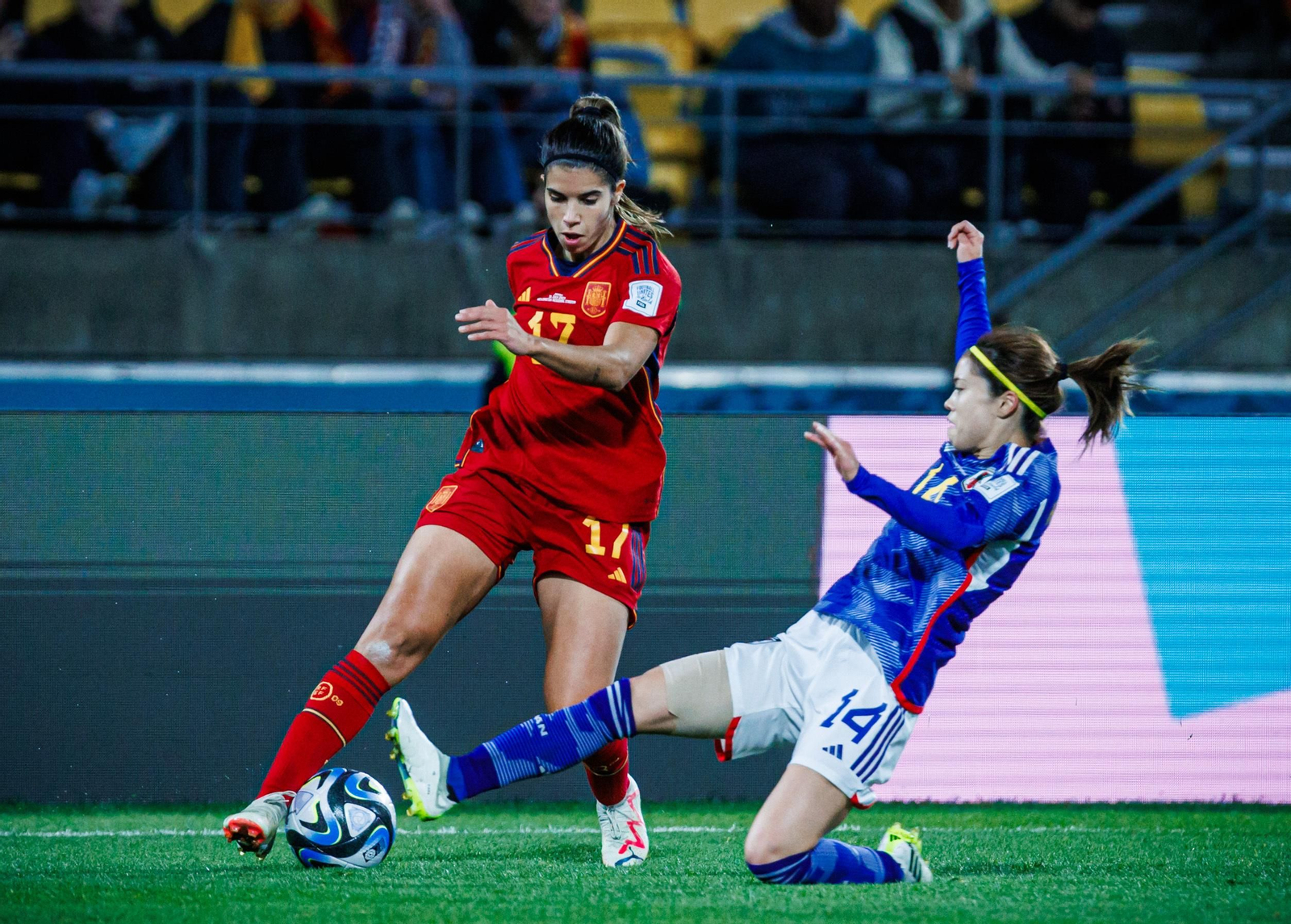 Las fotos de la goleada de Japón a España