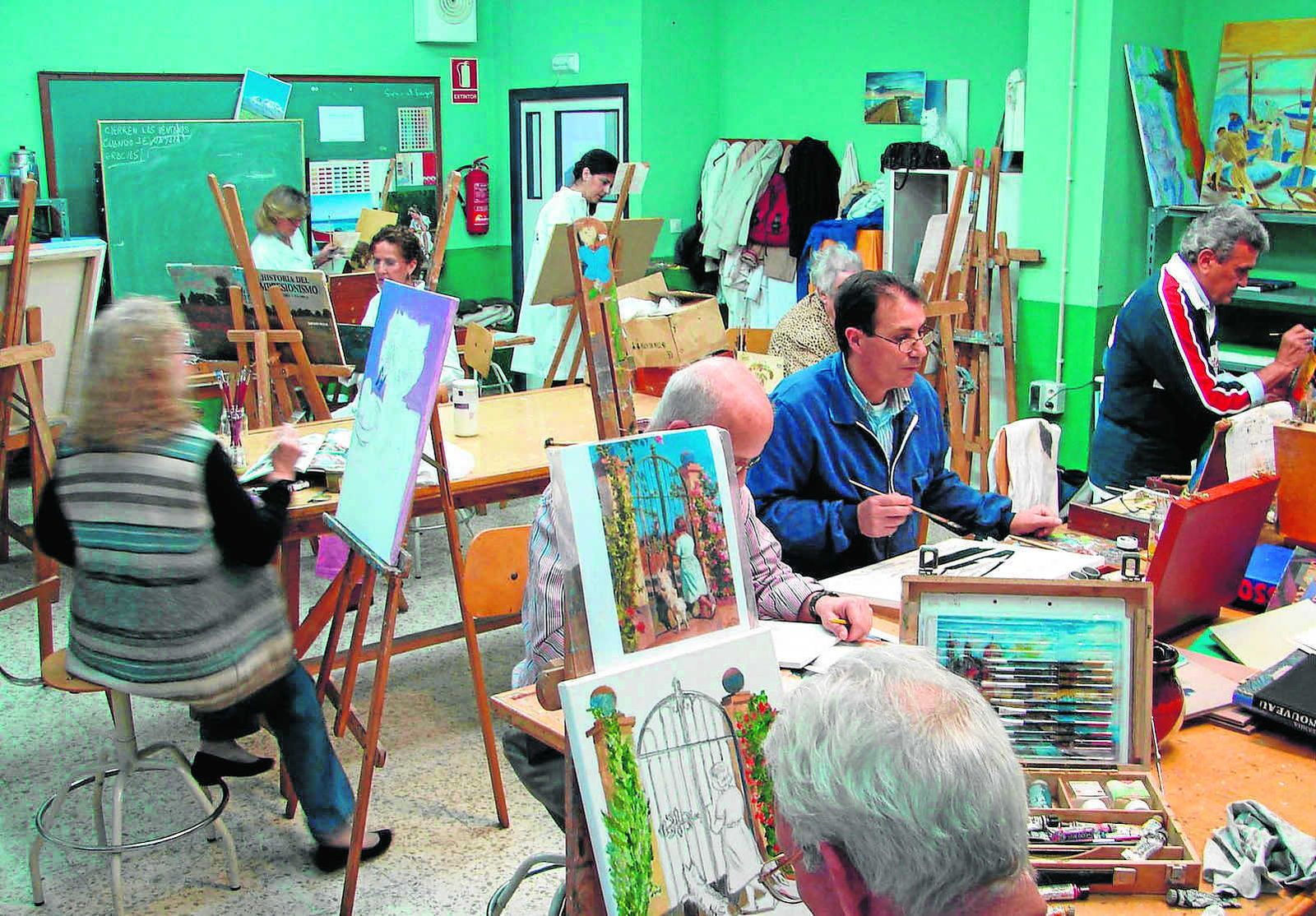 Imagen de archivo de los talleres del Bidón.