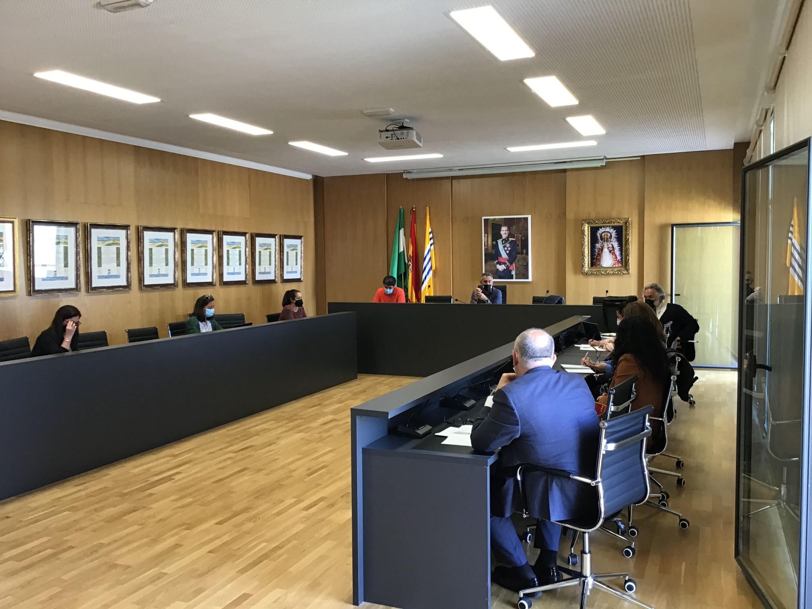 Imagen del encuentro mantenido entre los distintos agentes implicados en esta acción.