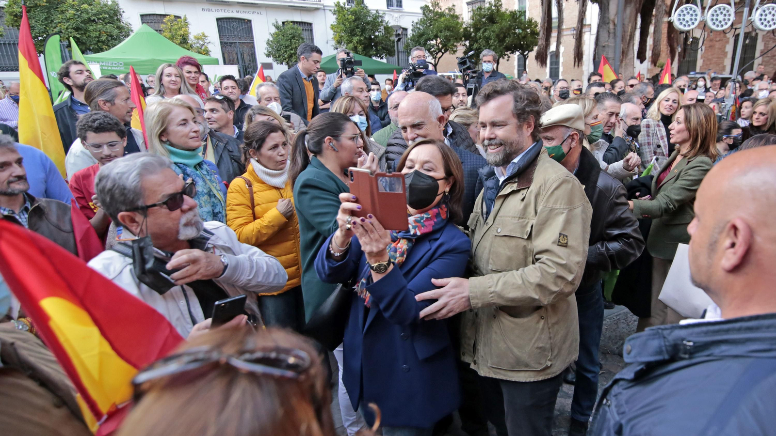 Imágenes del mitin de Vox en Jerez