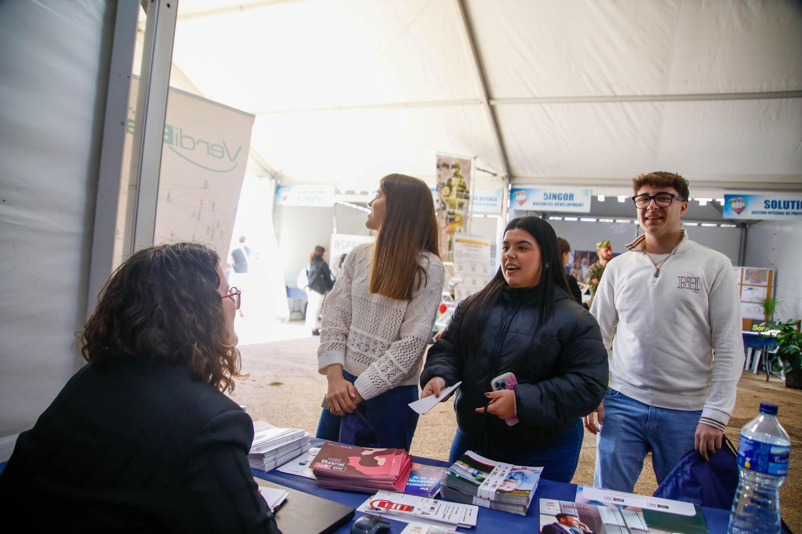 Las imágenes de la Inauguración de la Feria de Empleo 2025 en la Universidad de Almería