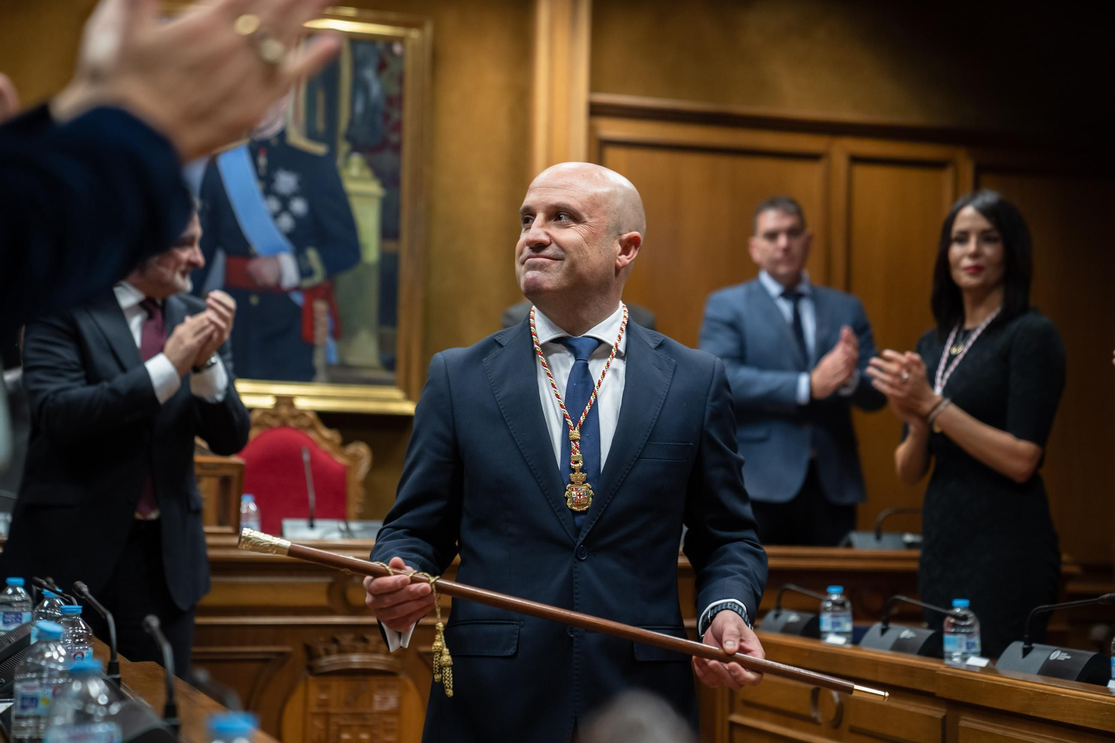 Así se ha vivido la investidura del nuevo presidente de la Diputación Provincial de Almería