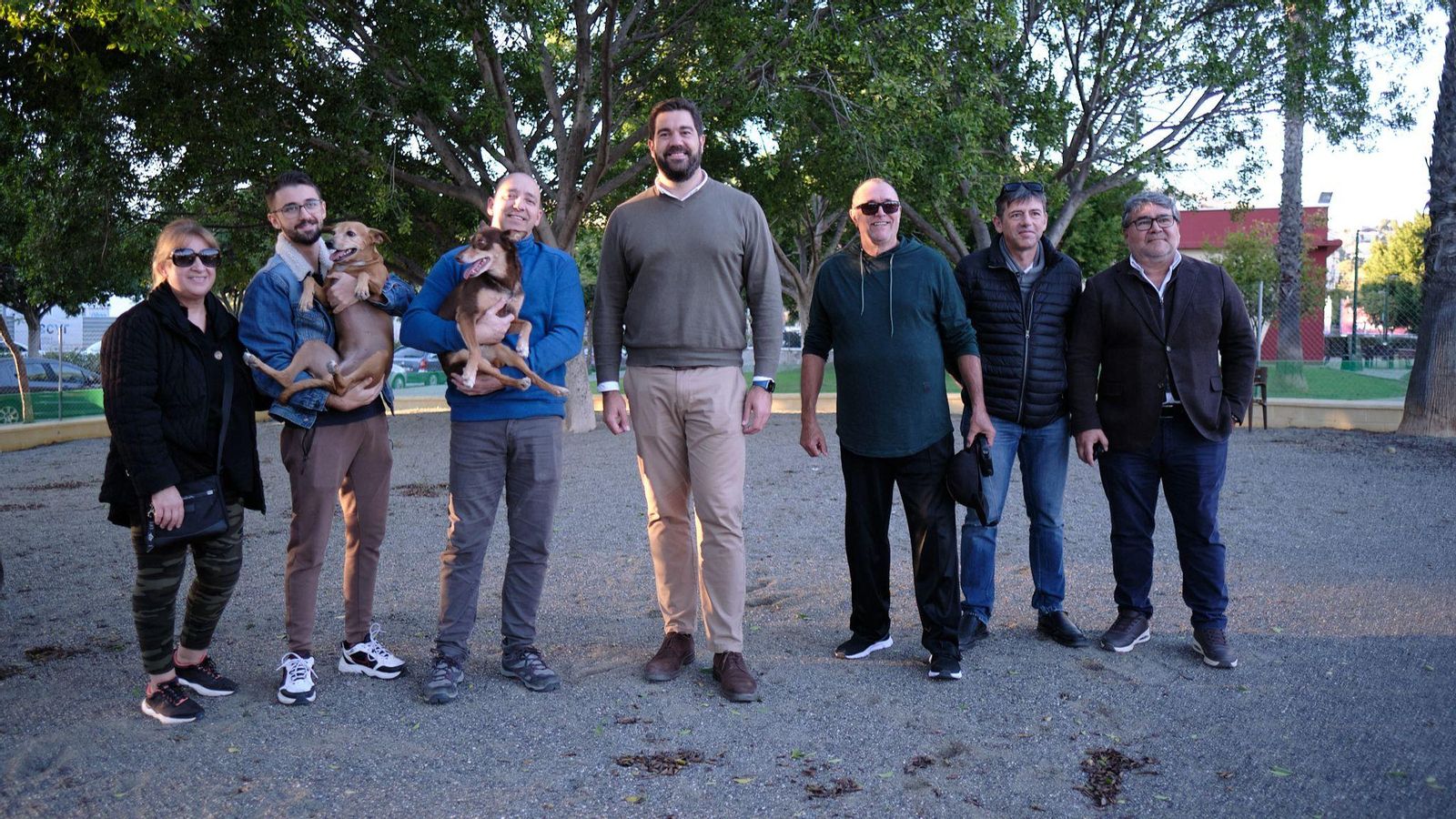 Parque canino en Finca La Palma en Teatinos