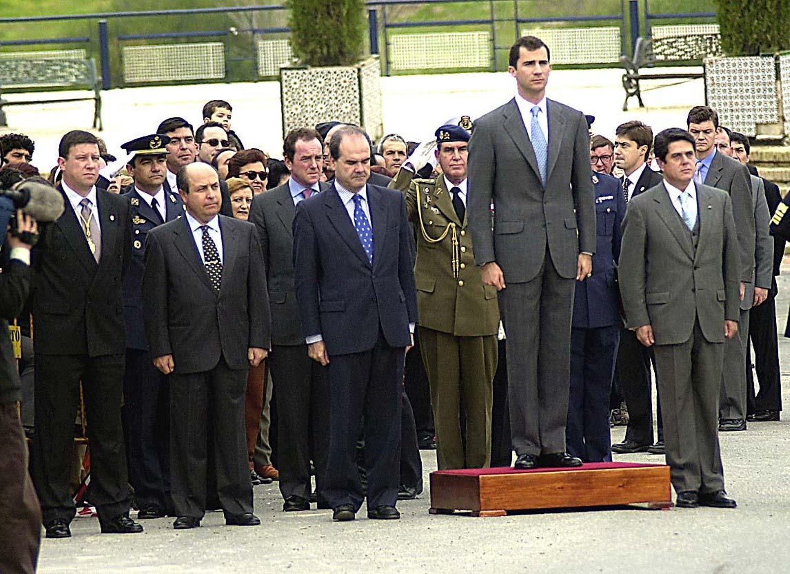 Felipe VI en Palos de la Frontera: cuando aún era príncipe y se celebraba el 75º aniversario del Plus Ultra