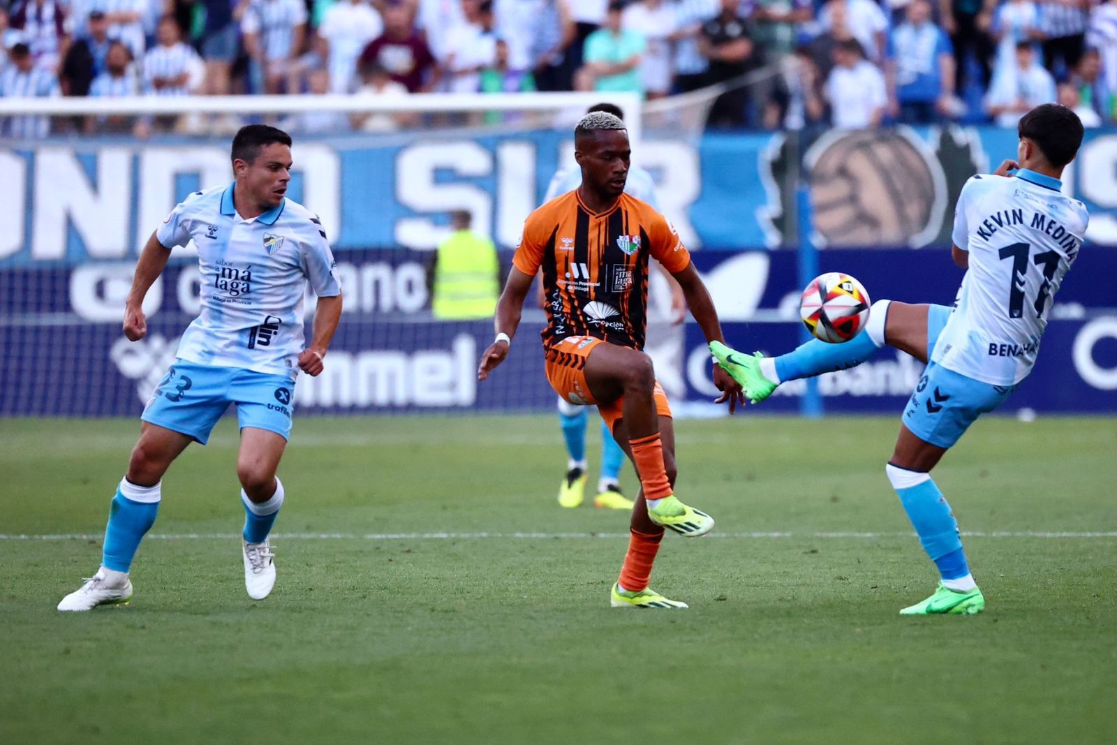 El Málaga CF - Antequera, en fotos