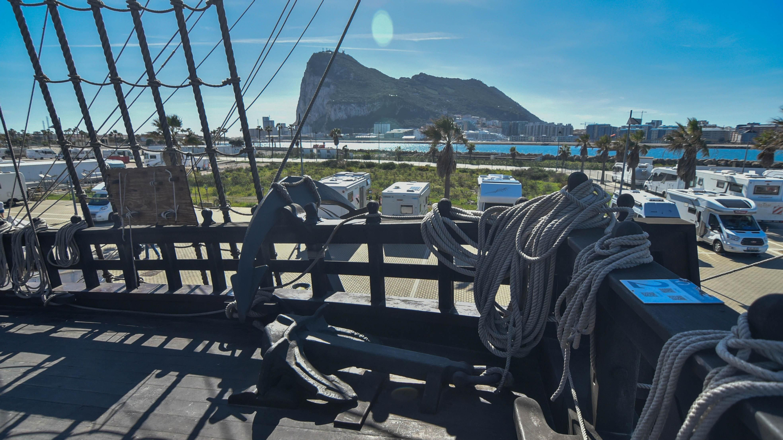 Las fotos del Galeón Andalucía en el Puerto de la Alcaidesa
