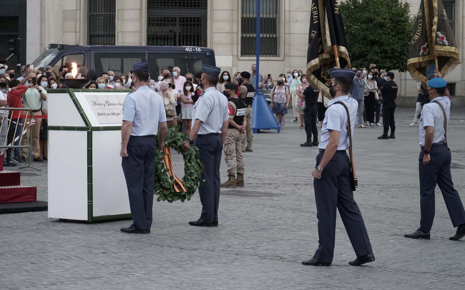 Conmemoración del centenario de la base aérea de Tablada
