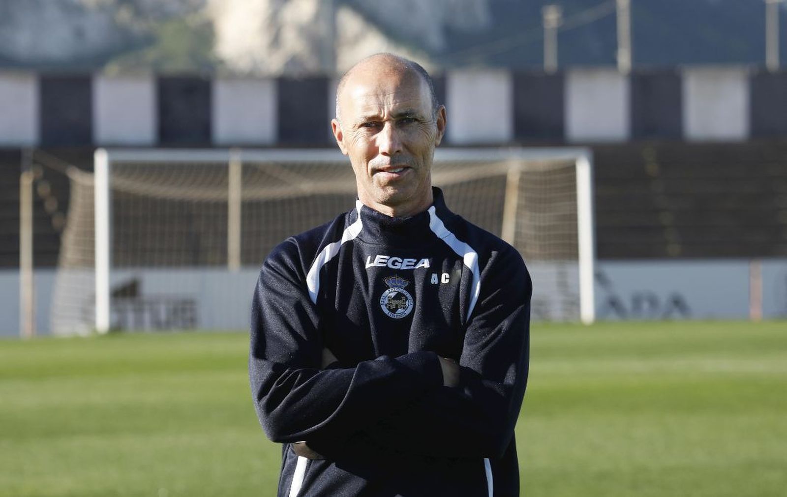 Antonio Calderón, durante su etapa en la Balona