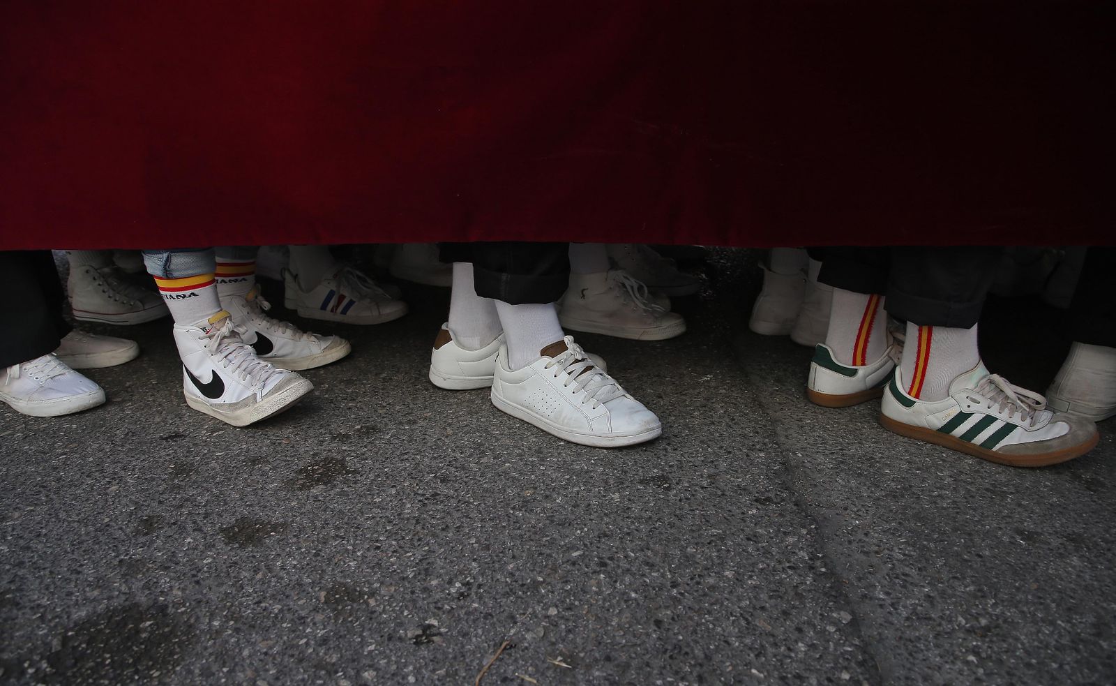 Fotos del Domingo de Ramos en Algeciras: Borriquita y Oración en el Huerto