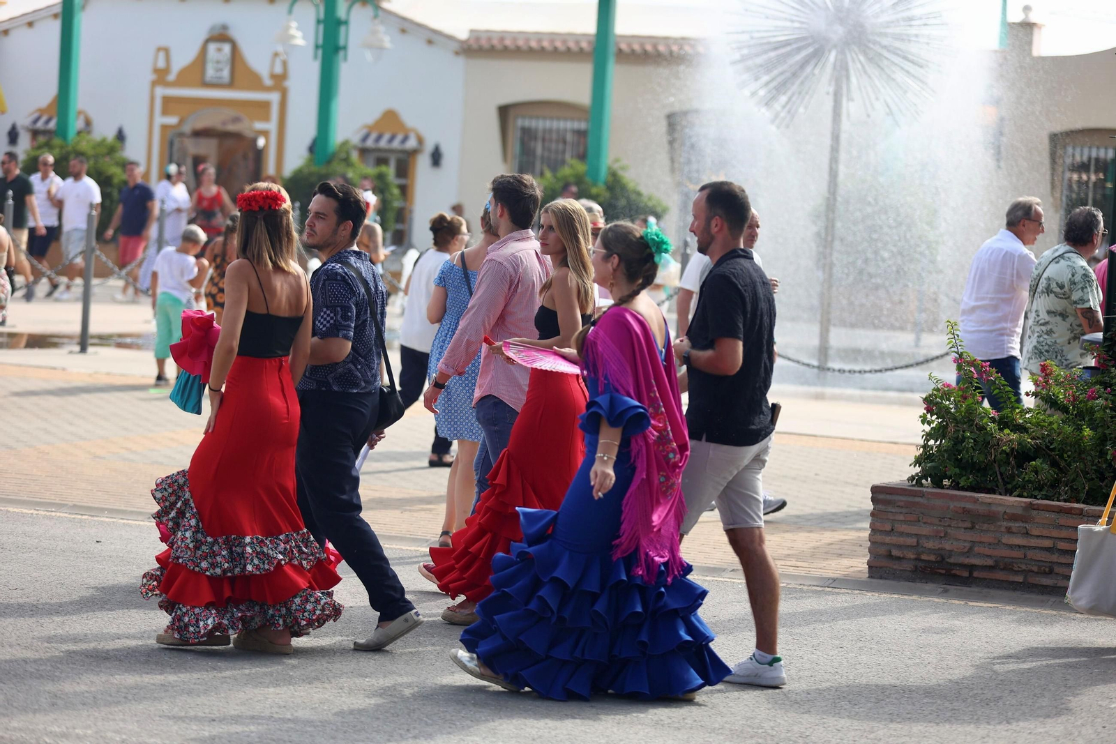 La Feria del Centro y en el Real, en fotos