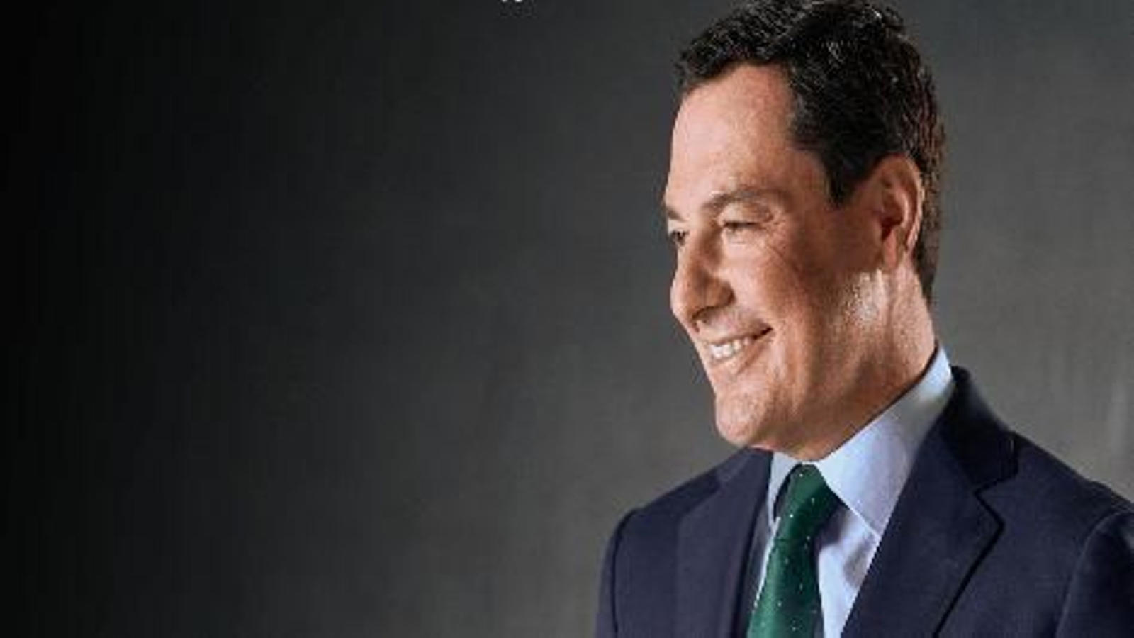 Imagen de Juanma Moreno en la portada de 'Manual de convivencia'.