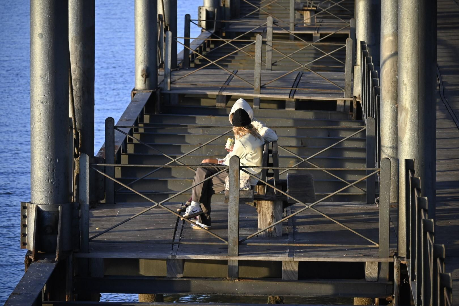 Un paseo por el Muelle del Tinto de Huelva, en imágenes