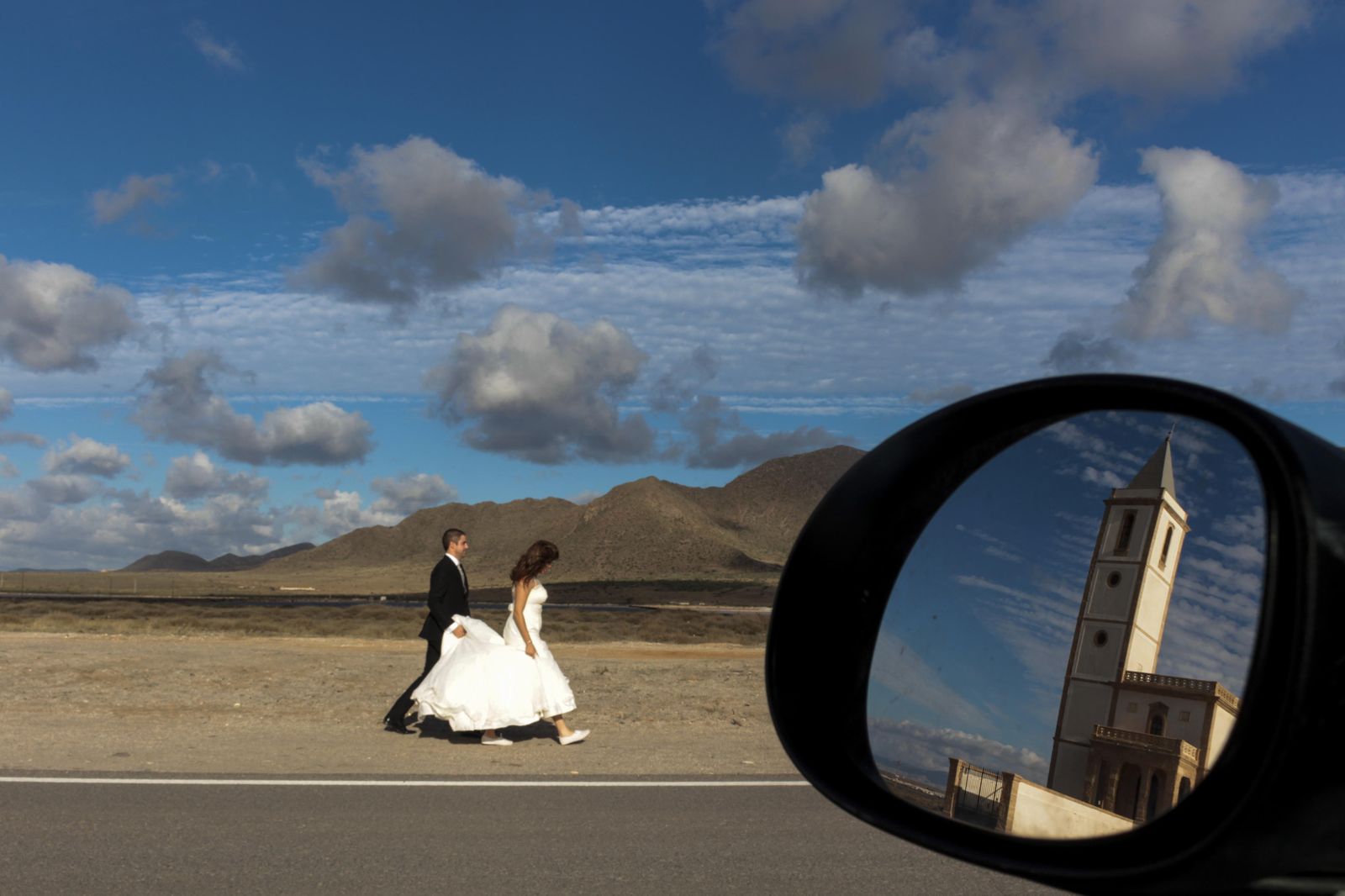 Imagen captada en las Salinas de Cabo de Gata.