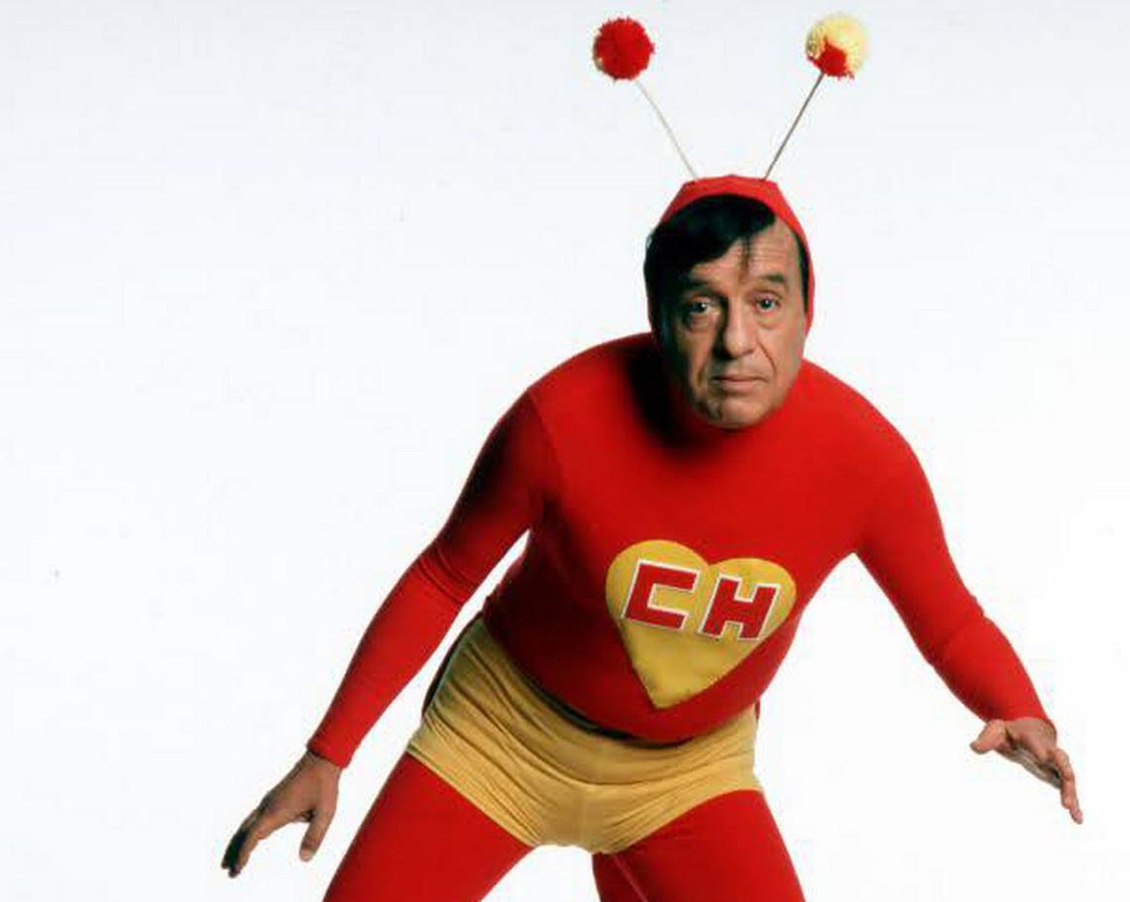 Chespirito como 'El chapulín colorado'