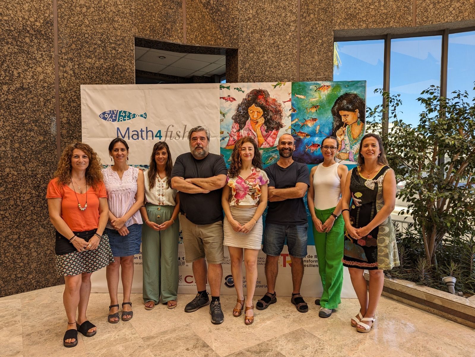 El equipo que trabaja en el proyecto.