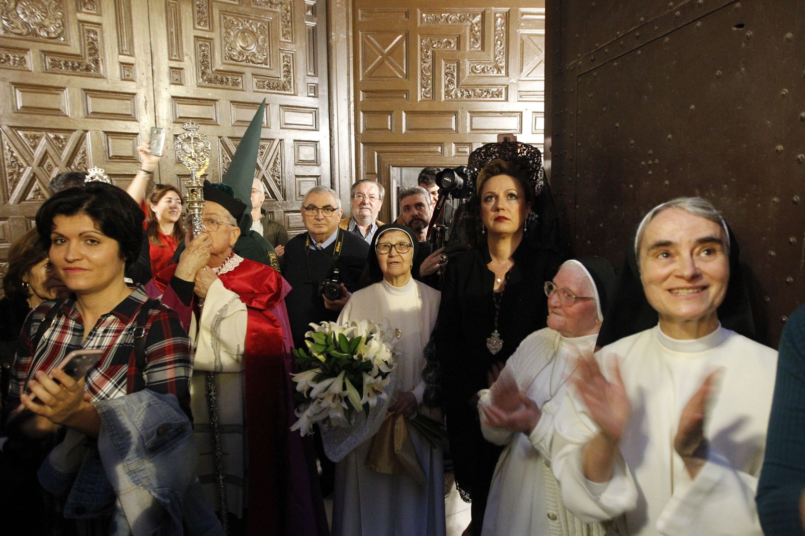Imágenes de la Procesión de Estudiantes. Semana Santa Almería 2019