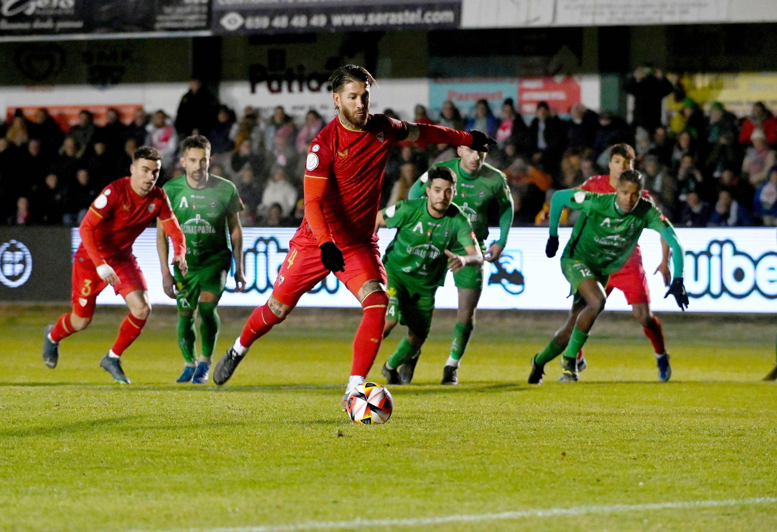 Las fotos del Astorga-Sevilla de Copa del Rey