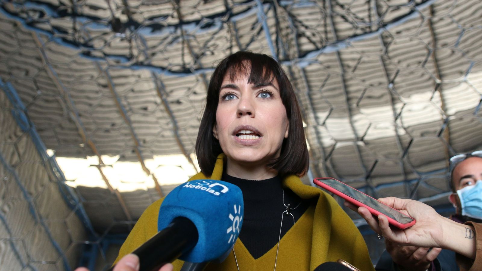 La ministra Diana Morant ha clausurado este jueves el 40 aniversario de la Plataforma Solar de Almería.