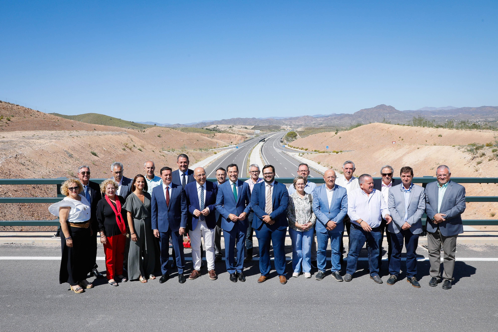 Fotogalería de la inauguración de los últimos tramos de la Autovía del Almanzora