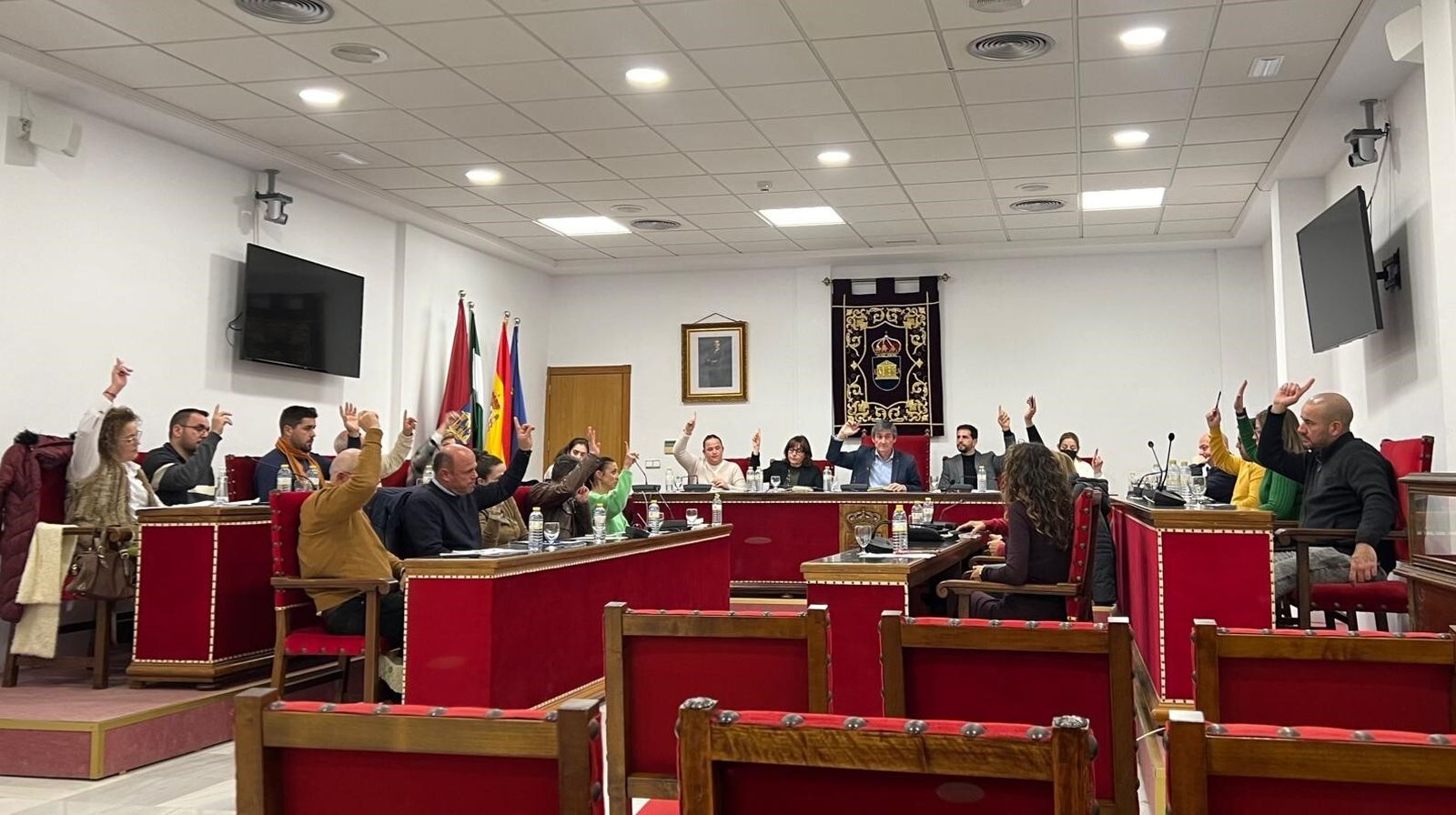 Momento de la votación.