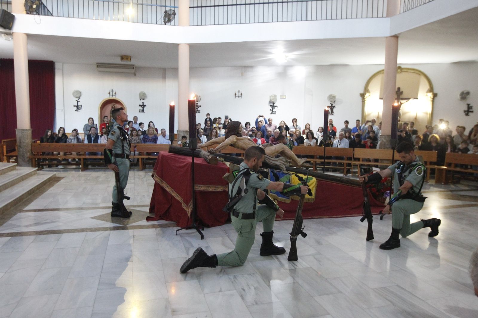 Custodia del Cristo de la Buena Muerte de La Legión. Semana Santa 2019. El Parador