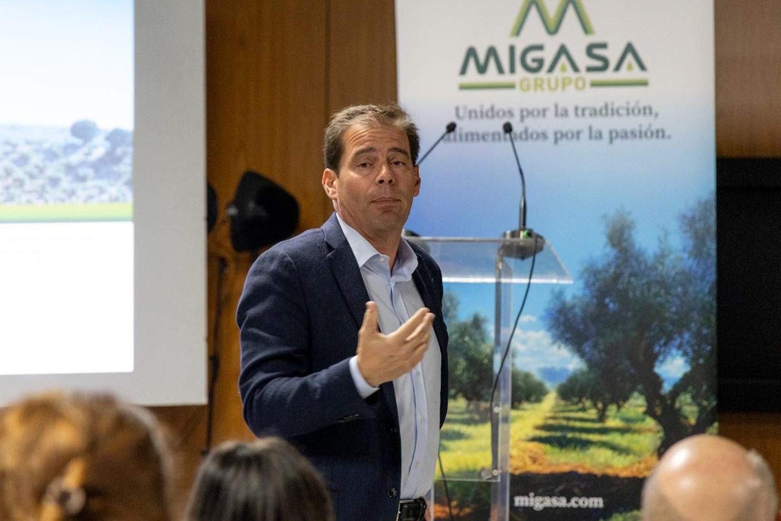 Celebración de la jornada 'Cómo vender nuestro olivar tradicional', organizada por el grupo Migasa