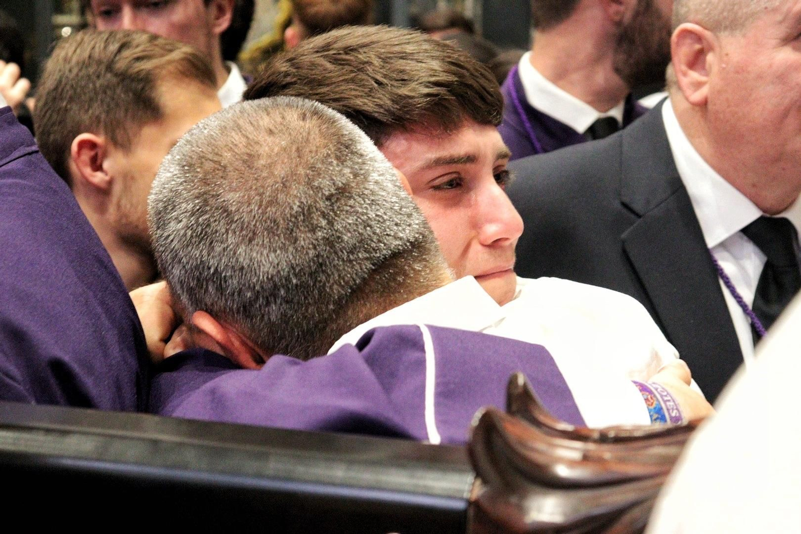 Las imágenes de Fusionadas en el Miércoles Santo en Málaga